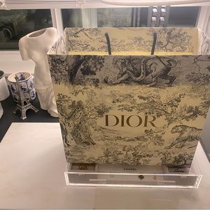 LARGE DIOR TOILE DE JOUY BAG FROM FRANCE
